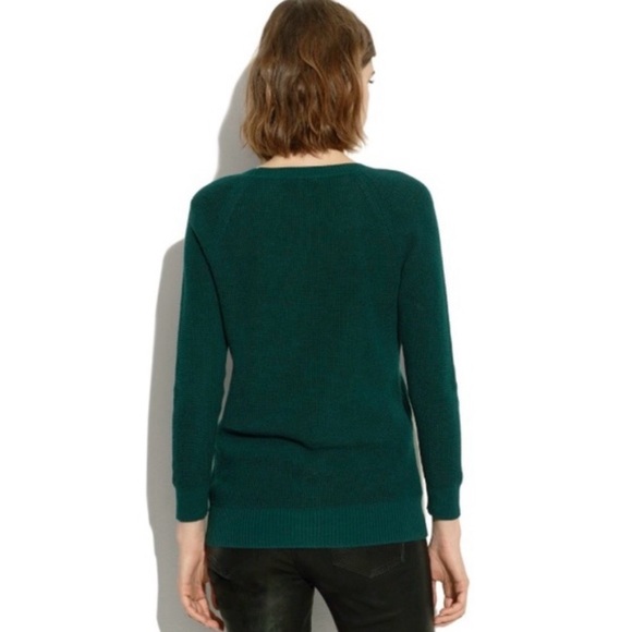 MADEWELL Women’s Bridgeview Waffle Knit Pullover Sweater Size Large, 100% Cotton - Picture 12 of 12